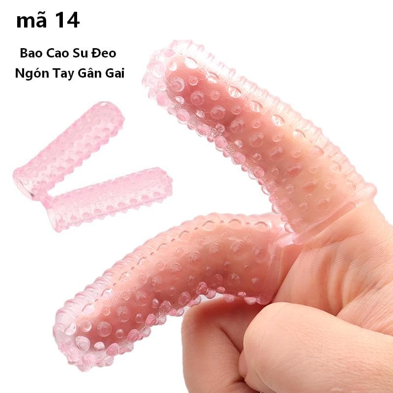 Mã 14 - Bao Cao Su Đeo Ngón Tay Gân Gai